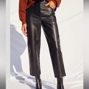 Wilfred Oracle vegan leather pants